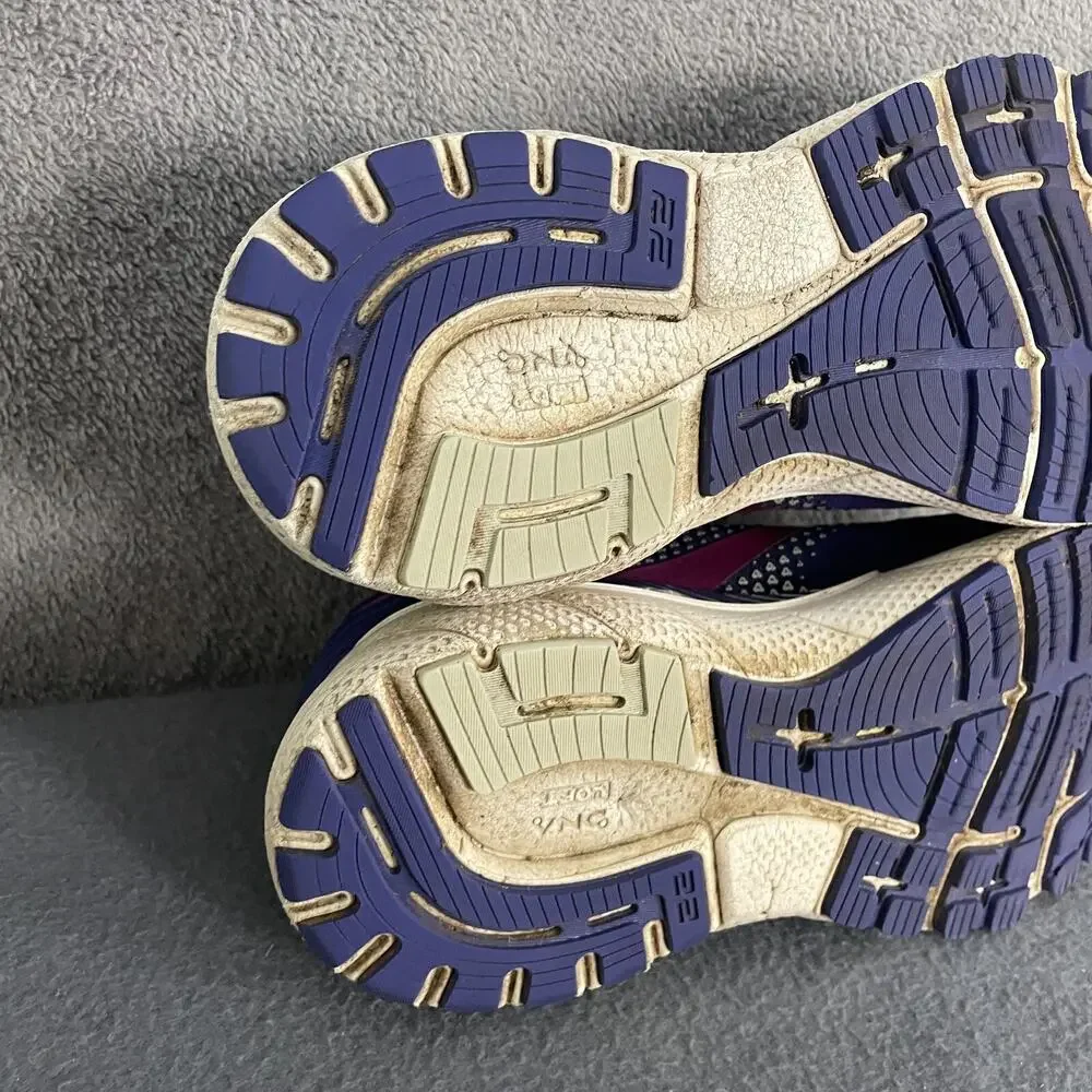 Brooks Adrenaline GTS 22 1203531B403 Sneakers Women's US 8 Purple Running Shoes - Picture 12 of 15